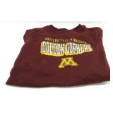 NWT Girls XL 16/18 Minnesota Golden Gopher Long