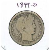 1899-O Barber Half Dollar