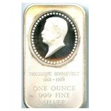 Madison Mint Theodore Roosevelt 1 oz .999 Fine