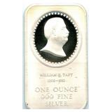 Madison Mint William H. Taft 1 oz .999 Fine