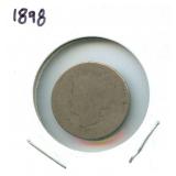 1898 Liberty "V" Nickel
