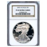 2005 West Point Proof 1 oz Silver Eagle