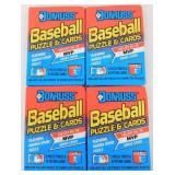 4 Sealed 1989 Donruss Baseball Card Wax Packs -