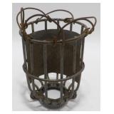 Antique Work Light Cage