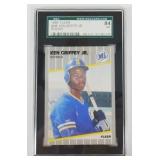 Graded Ken Griffey, Jr. Fleer Rookie Baseball