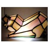 * Pig Stained Glass Light