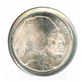 Buffalo Design 1 oz .9999 Fine Silver Round