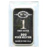 Westminster Mint King Tiger 1 oz .999 Fine Silver