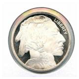 Buffalo Design 1 oz .999 Fine Silver Round