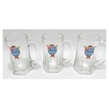 * 3 Old Style Beer Mugs
