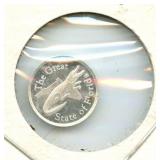 One Gram Silver Round Florida ï¿½Gatorï¿½ - 999 Fine