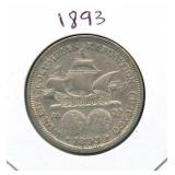 1893 Columbian Exposition Commemorative Silver