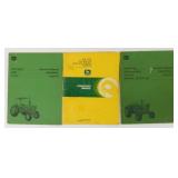 3 Vintage John Deere Tractor Manuals