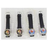 Lot of 4 New M&M Advertising Watches