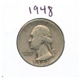 1948 Washington Silver Quarter