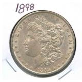 1898 Morgan Silver Dollar