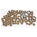 110 Lincoln Wheat Cents: (25) 1920