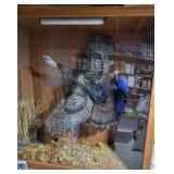 ** Mounted Flying Turkey in Cabinet **