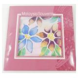 Malaysian Batik Silk Scarf
