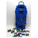 * Hot Wheels Mega Garage and 20 Cars