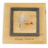 Fly Fishing Lure Orange Admiral - Dept. 56