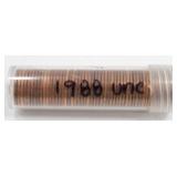 Roll of 50 Uncirculated 1988 Lincoln Memorial