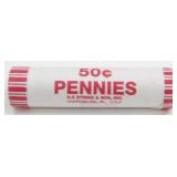 Roll of 50 Uncirculated 2012-D Lincoln Shield