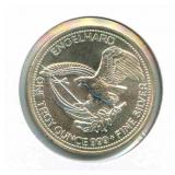 1985 Engelhard Prospector 1 oz .999 Fine Silver