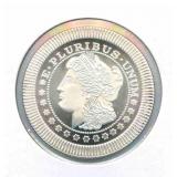 Morgan Design 1 oz .999 Fine Silver Round