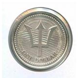 2020 Barbados Trident 1 oz .999 Fine Silver Round