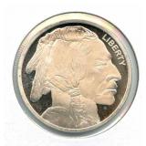 1 oz Buffalo Design Silver Round - .999 Fine