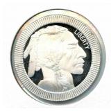 1 oz Morgan Design Silver Round - .999 Fine