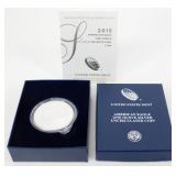 2015-W U.S. Uncirculated Silver Eagle in Box with