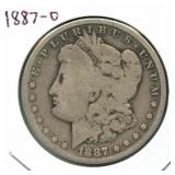 1887-O Morgan Silver Dollar