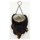Vintage Bear Change Purse - Very Cool