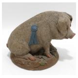 * Tim Wolfe for Cairn Studio Pig Figurine