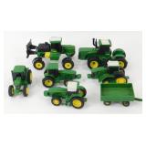 Group of Ertl 1/64 Scale John Deere Die Cast