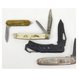 Group of Pocket Knives