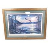 ** Terry Redlin Print "Hazy Afternoon" - Signed &