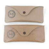 (2) Vintage Ray Ban Sunglasses Cases - Cases Only