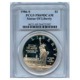 1986-S Statue of Liberty Commemorative Silver