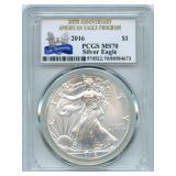2016 American Silver Eagle One Dollar - PCGS