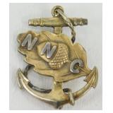 WWII Navy Nurses Corps Sterling Silver Insignia