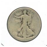 Standing Liberty Silver Half Dollar