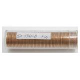 Roll of 50 Uncirculated 1961-D Lincoln Memorial