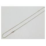 Sterling Silver Rope Chain - 18ï¿½