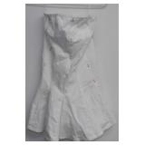 NWT Medium White Denim Dress