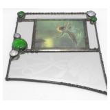 * Fairy (Art Deco? Looking) Glass Hanging Etched
