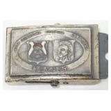 Vintage Masonic M.O.V.P.E.R. Belt Buckle - Mystic