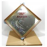 * Miller High Life Mirror - Tip Up
